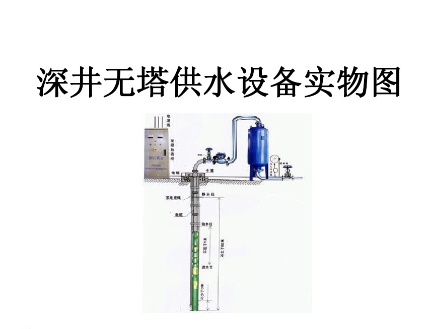 乐平市井泵无塔式供水设备